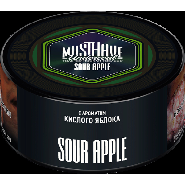 Табак Must have Sour Apple 125 грамм в Ханты-Мансийске