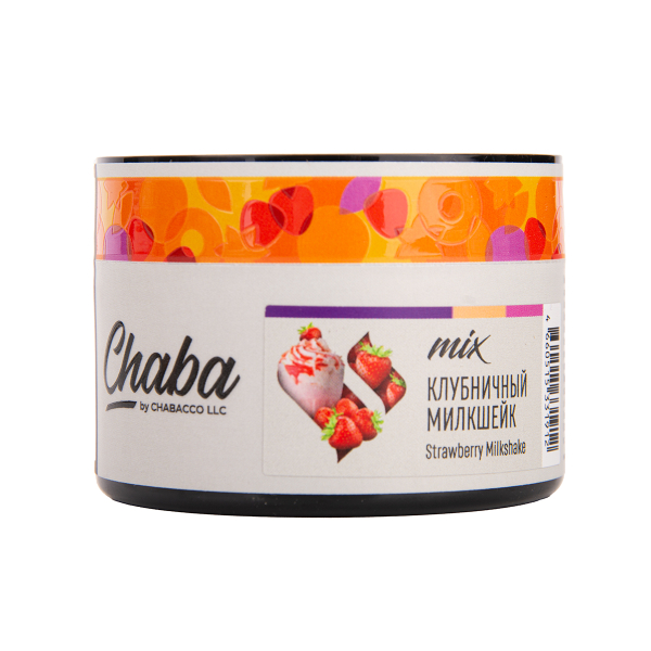 Бестабачная смесь Chaba Mix Strawberry Milkshake Nicotine Free 50 грамм в Ханты-Мансийске