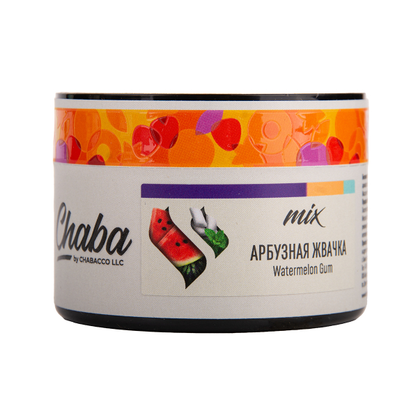 Бестабачная смесь Chaba Mix Watermelon Gum Nicotine Free 50 грамм в Ханты-Мансийске