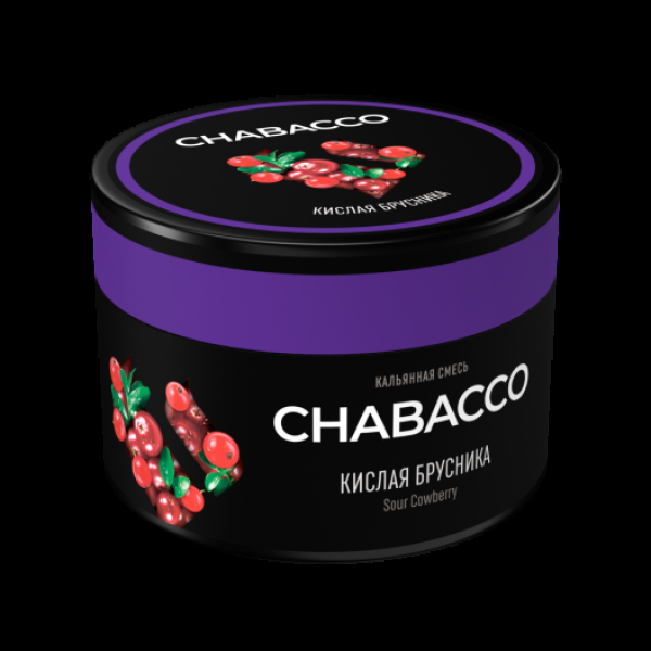 Бестабачная смесь Chabacco Medium Sour Cowberry 40 грамм в Ханты-Мансийске