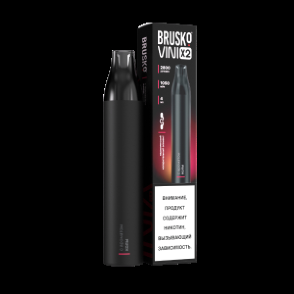 Электронка Brusko Vini X2 Кола 2800 затяжек в Ханты-Мансийске