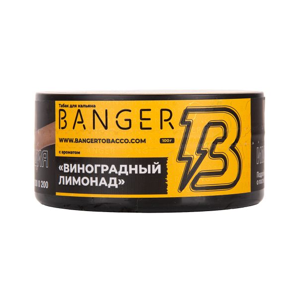 Табак Banger Grape Lemonade 100 грамм в Ханты-Мансийске