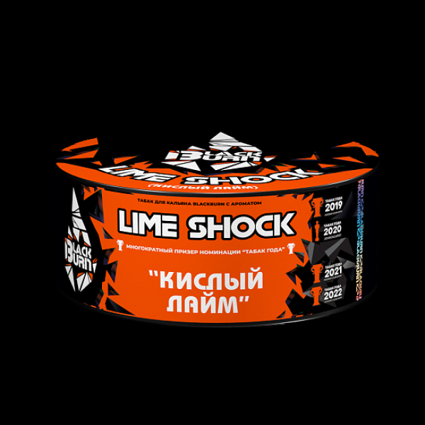 Табак BlackBurn Lime Shock 100 грамм в Ханты-Мансийске