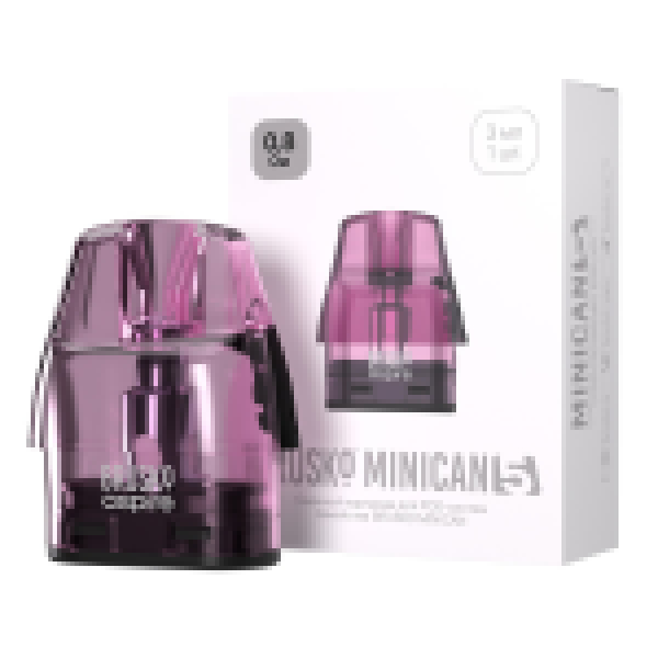 Картридж Brusko Minican 5 3 Мл 08 Ом Розовый Pink Упак. 1 Шт. в Ханты-Мансийске
