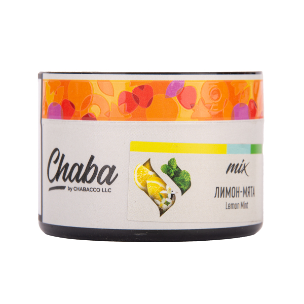 Бестабачная смесь Chaba Mix Lemon Mint Nicotine Free 40 грамм в Ханты-Мансийске
