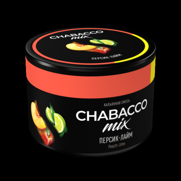 Бестабачная смесь Chabacco Mix Medium Peach Lime 40 грамм в Ханты-Мансийске