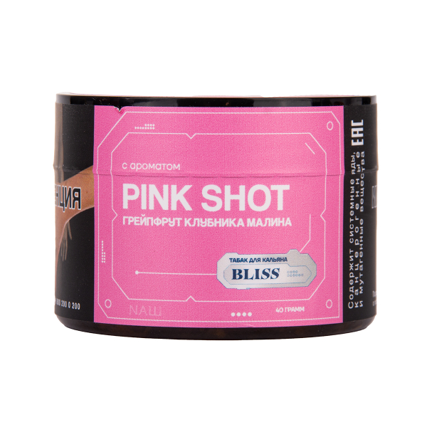 Табак BLISS Pink Shot 40 грамм в Ханты-Мансийске