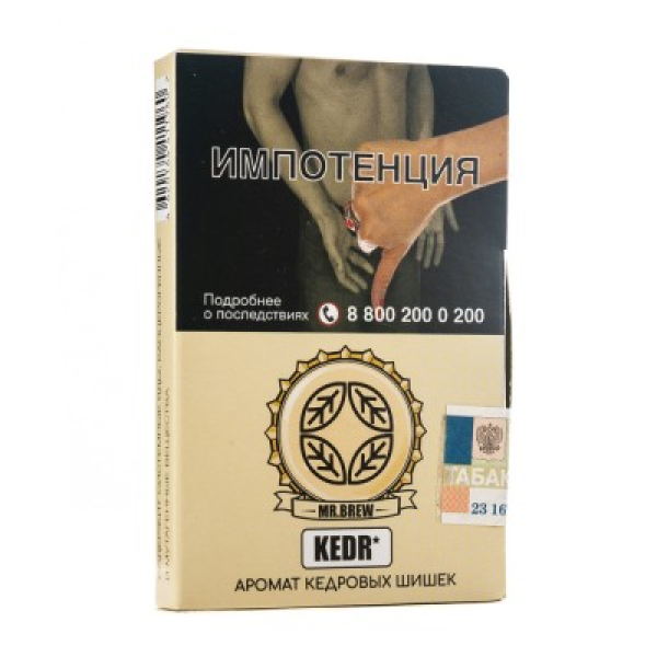 Табак Mr Brew Kedr Аромат Кедровых Шишек 25 грамм в Ханты-Мансийске