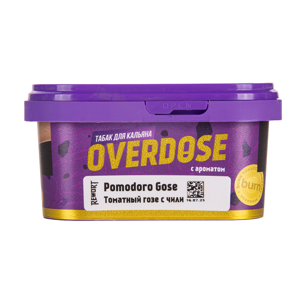Табак Overdose Pomodoro Gose 200 грамм в Ханты-Мансийске