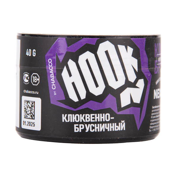 Табак Hook Клюквенно Брусничный 40 грамм в Ханты-Мансийске