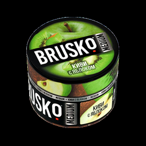 Бестабачная смесь Brusko Киви С   Яблоком 50 грамм в Ханты-Мансийске