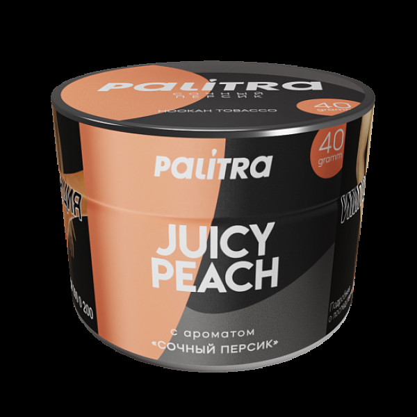 Табак Palitra Juicy Peach Сочный Персик 40 грамм в Ханты-Мансийске