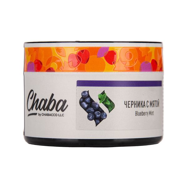 Бестабачная смесь Chaba Blueberry Mint Nicotine Free 40 грамм в Ханты-Мансийске