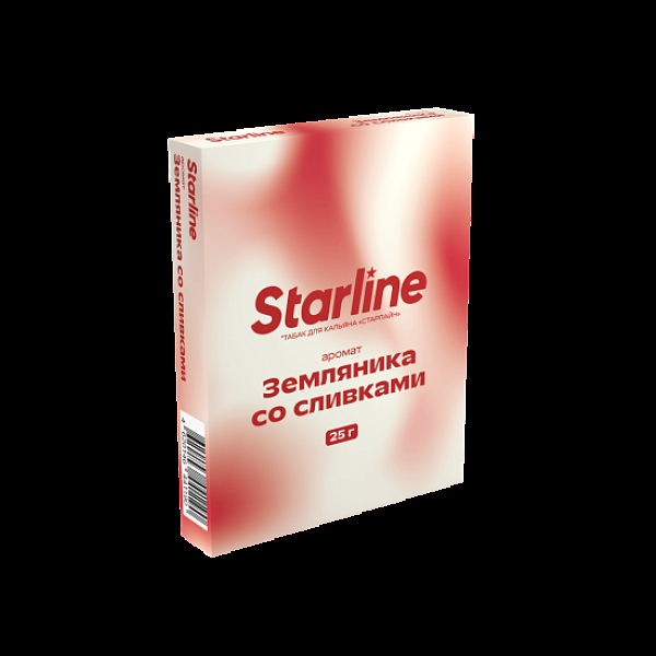 Табак Starline Земляника Со Сливками 25 грамм в Ханты-Мансийске