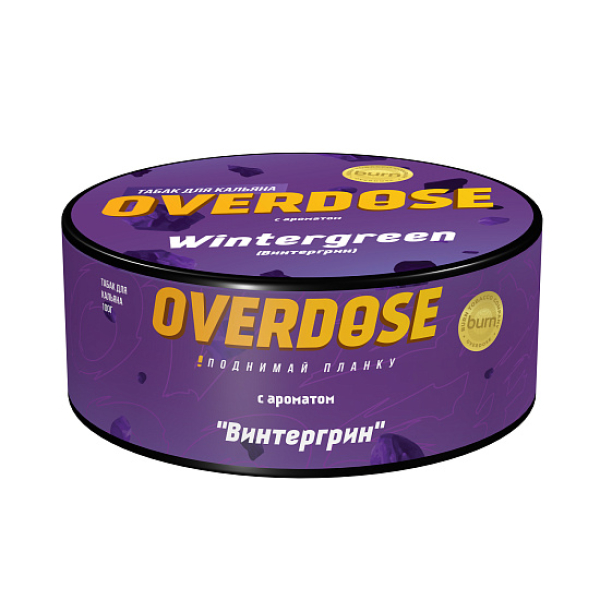 Табак Overdose Wintergreen 100 грамм в Ханты-Мансийске