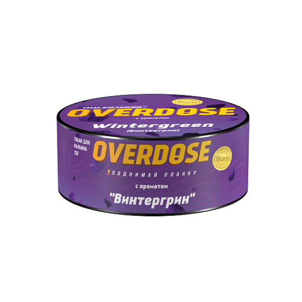 Табак Overdose Wintergreen 25 грамм в Ханты-Мансийске