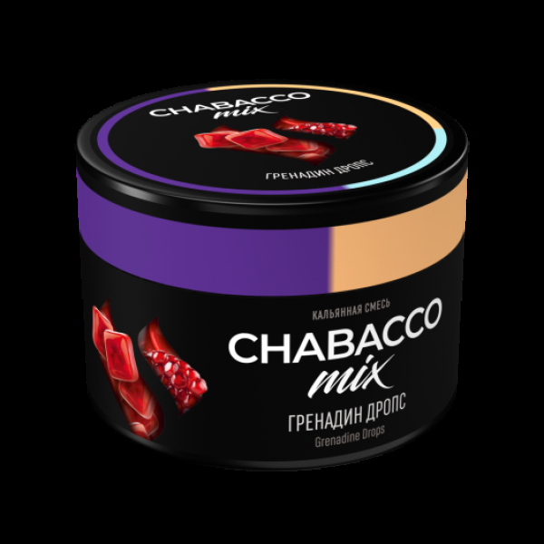 Смесь Chabacco Mix Grenadine Drops Гренадин Дропс  Medium 40 грамм в Ханты-Мансийске