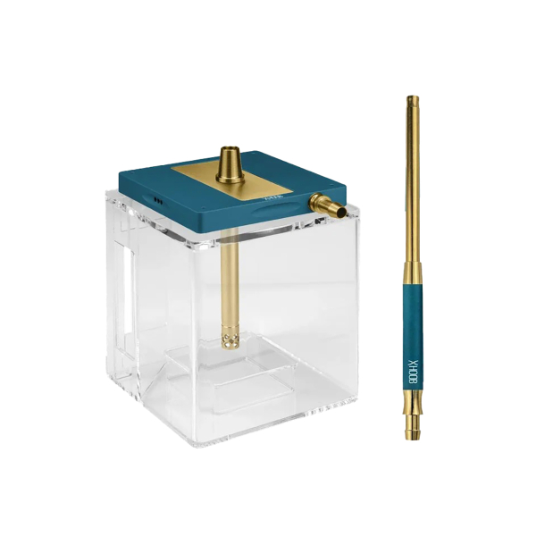 Кальян Hoob Atom Marine Blue X Gold | Hoob Cube в Ханты-Мансийске
