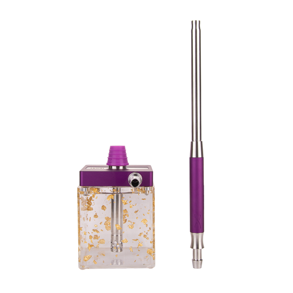 Кальян Hoob Subatom Royal Purple X Ss | Cube Mini Gold в Ханты-Мансийске