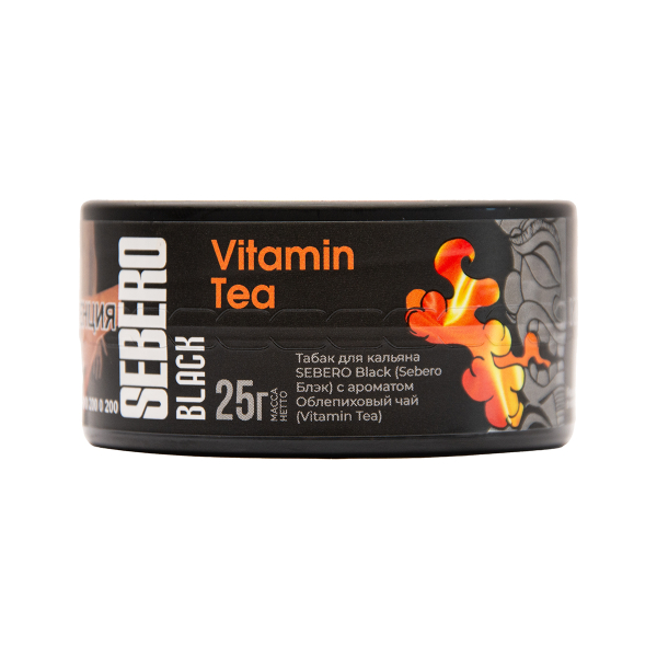 Табак Sebero Black Black Vitamin Tea 25 грамм в Ханты-Мансийске