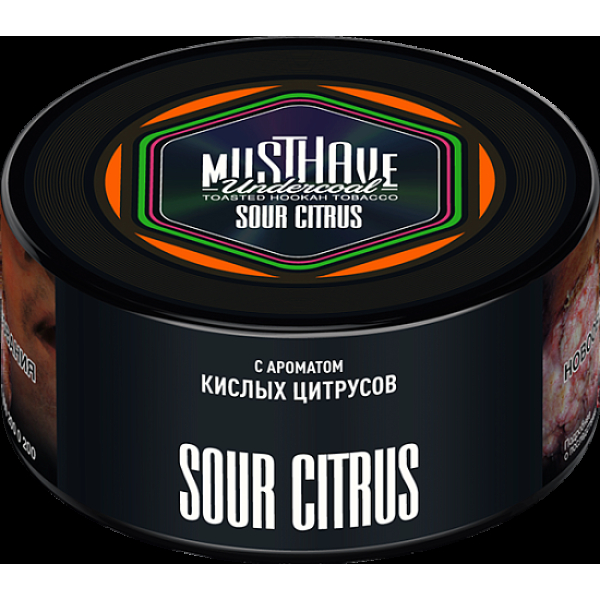 Табак Must Have Sour Citrus 125 грамм в Ханты-Мансийске
