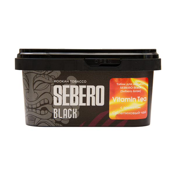 Табак Sebero Black Vitamin Tea Облепиховый Чай 200 грамм в Ханты-Мансийске