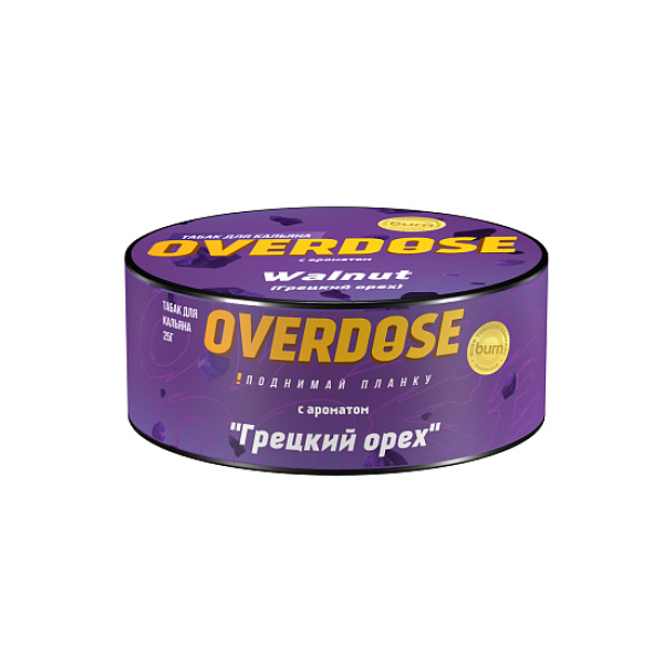 Табак Overdose Walnut 25 грамм в Ханты-Мансийске