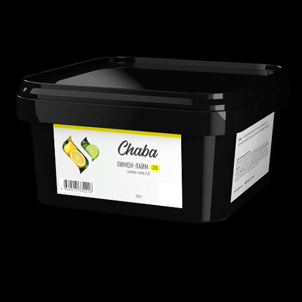 Безникотиновая смесь Chaba Lemon Lime 2.0 Лимон Лайм 200 грамм в Ханты-Мансийске