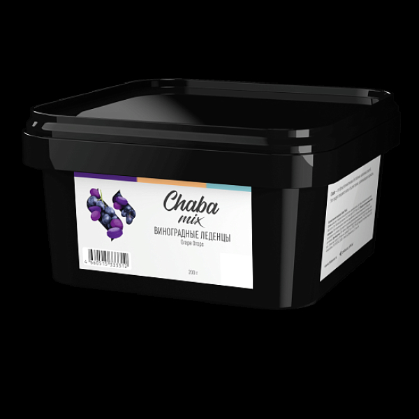 Безникотиновая смесь Chaba Mix Grape Drops Виноградные Леденцы 200 грамм в Ханты-Мансийске