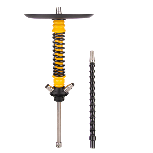 Кальян Mamay Customs Coilover Mini  Жёлтый Чёрный в Ханты-Мансийске