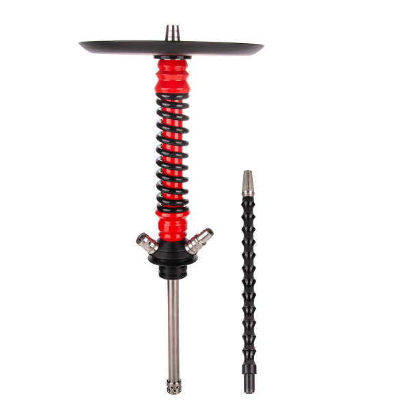 Кальян Mamay Customs Coilover Mini  Красный Чёрный в Ханты-Мансийске