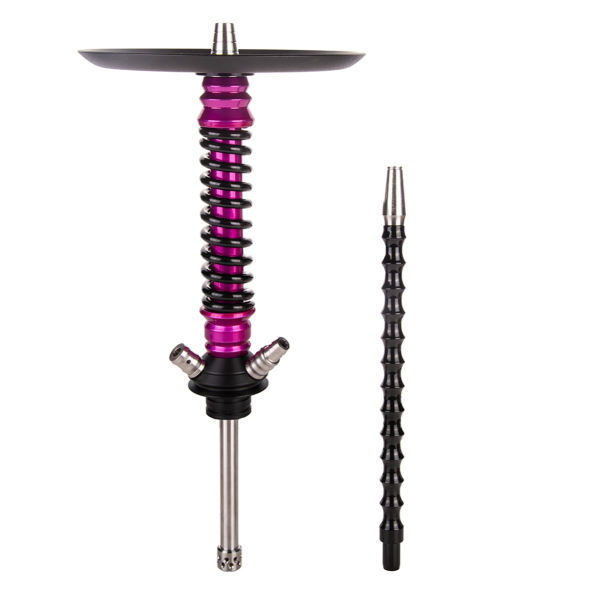 Кальян Mamay Customs Coilover Mini  Розовый Лак Чёрный в Ханты-Мансийске