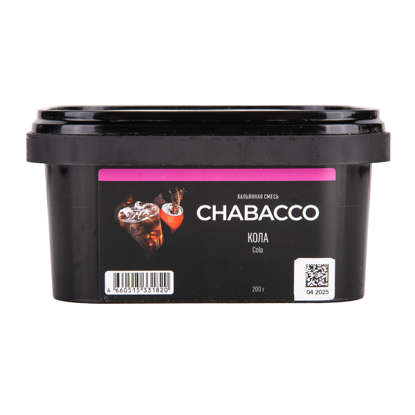 Бестабачная смесь Chabacco Medium Cola 200 грамм в Ханты-Мансийске