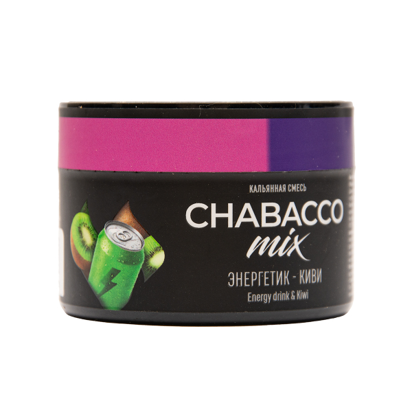 Бестабачная смесь Chabacco Medium Mix Energy Drink & Kiwi 40 грамм в Ханты-Мансийске
