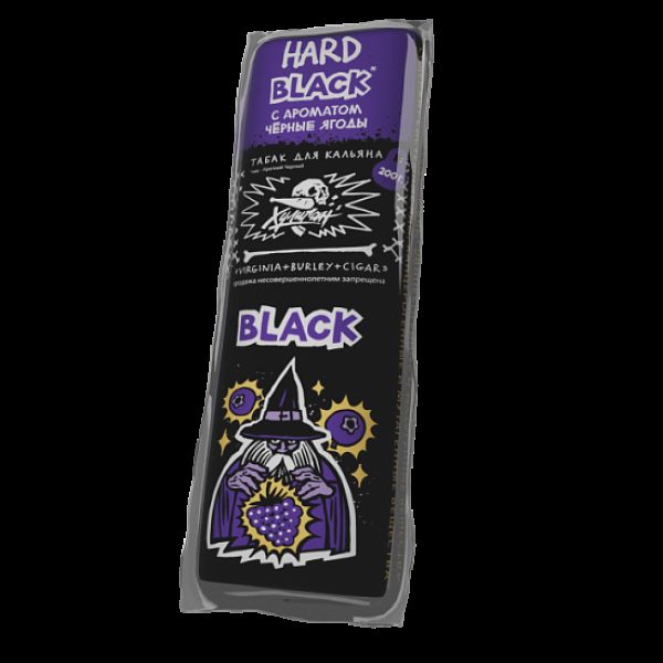 Табак Хулиган Hard Black Черные Ягоды 200 грамм в Ханты-Мансийске