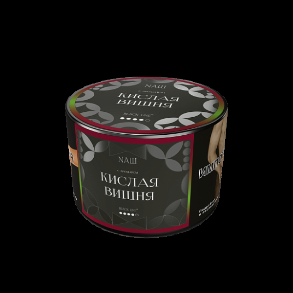 Табак Nаш Black Кислая Вишня 40 грамм в Ханты-Мансийске