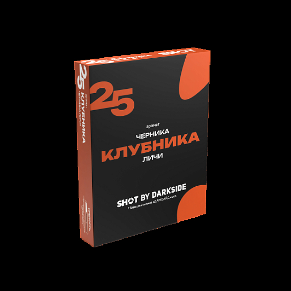 Табак Darkside Shot Клубника Черника Личи 25 25 грамм в Ханты-Мансийске