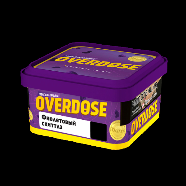 Табак Overdose Фиолетовый Скиттлз 200 грамм в Ханты-Мансийске