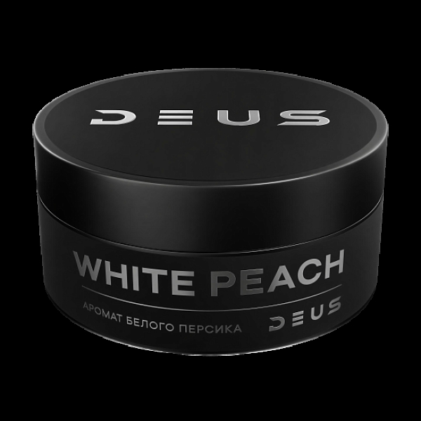 Табак Deus White Peach Белый Персик 100 грамм в Ханты-Мансийске