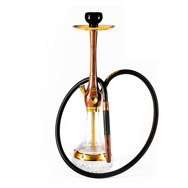 Кальян Wookah Walnut Gold Amber Click (золотой, 64 см) в Ханты-Мансийске